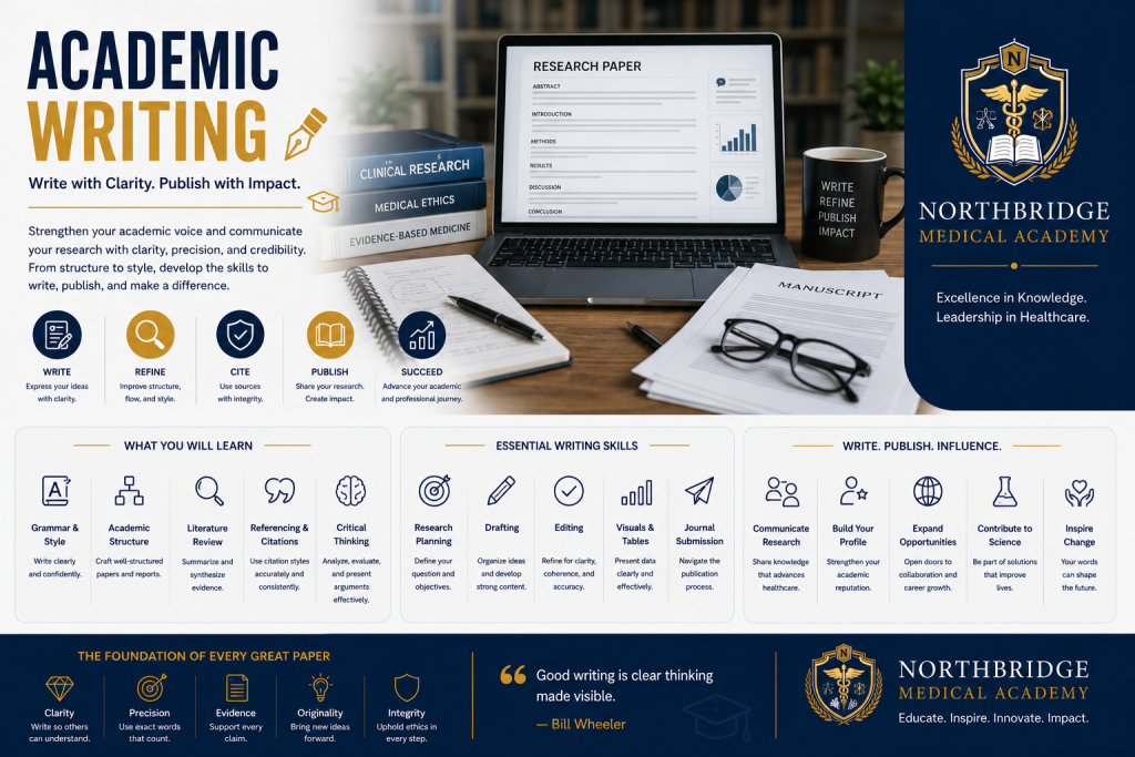 Academic Writing program visual