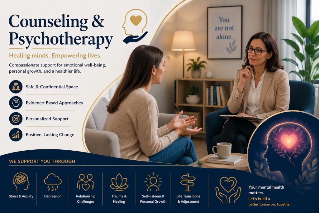 Counseling & Psychotherapy program visual