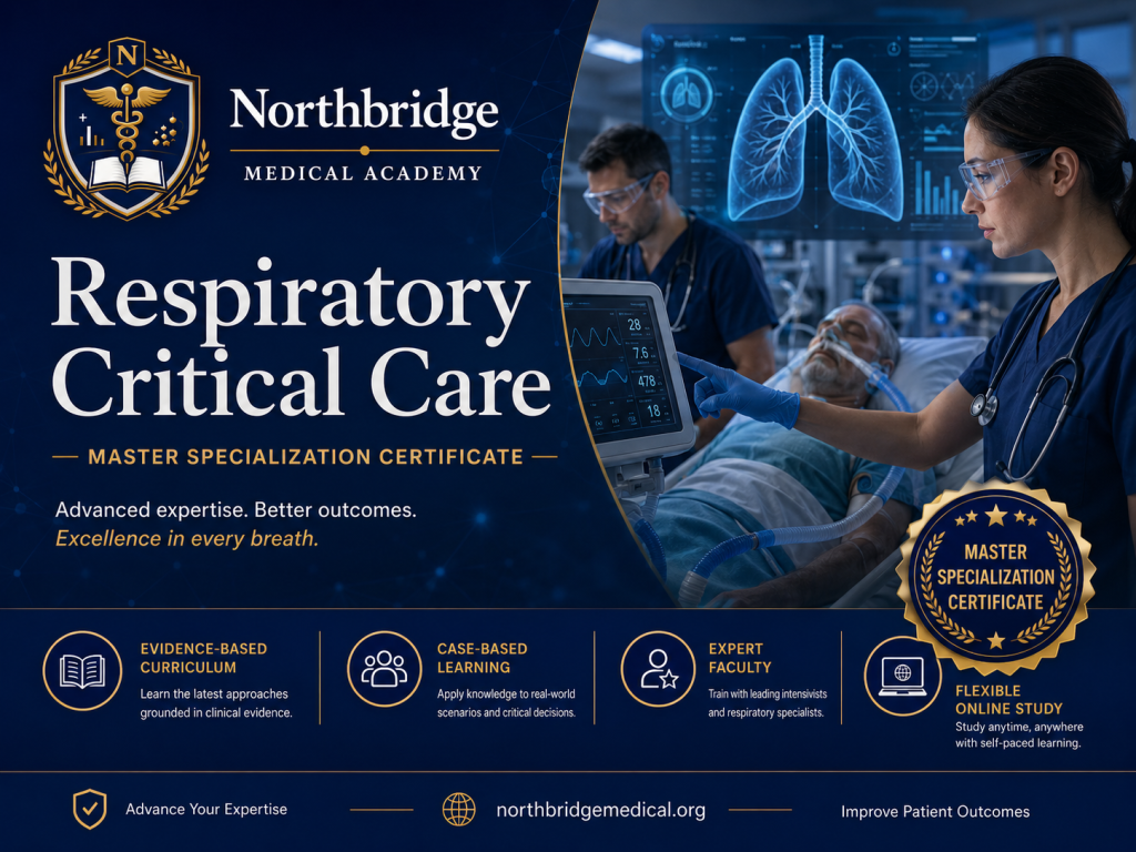 Respiratory Critical Care program visual