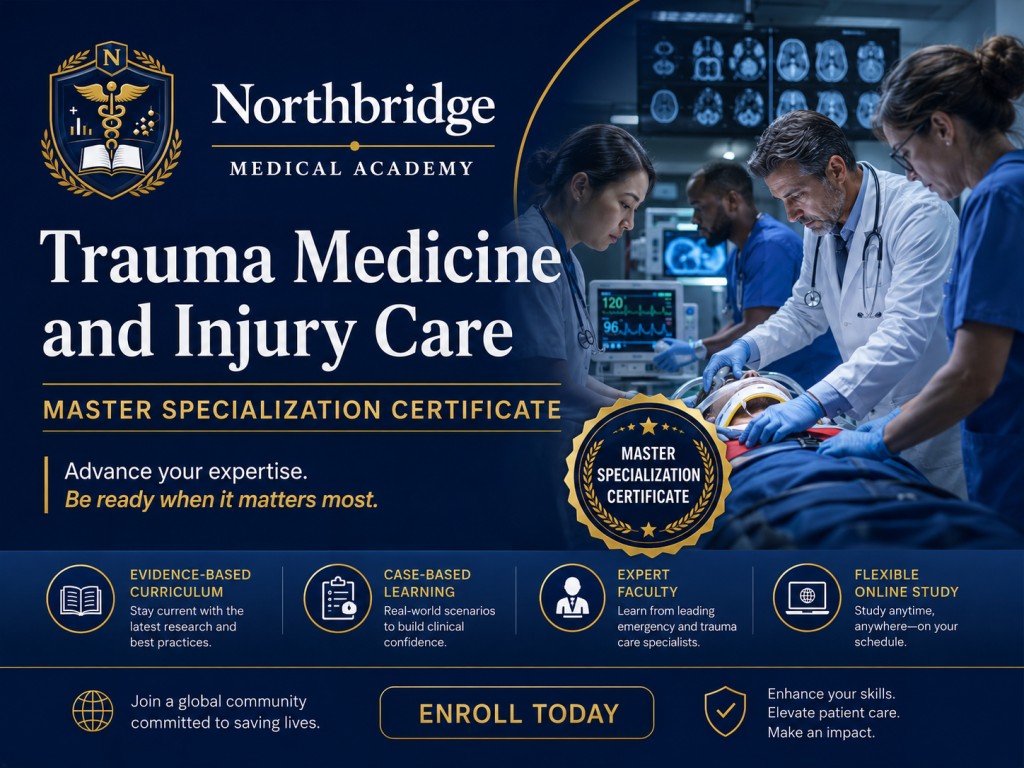Trauma Medicine program visual
